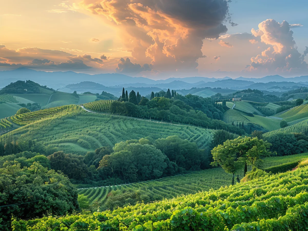 Villa tra vigneti e colline in Toscana
